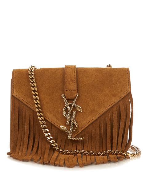 ysl fringe bag price|yves st laurent handbags.